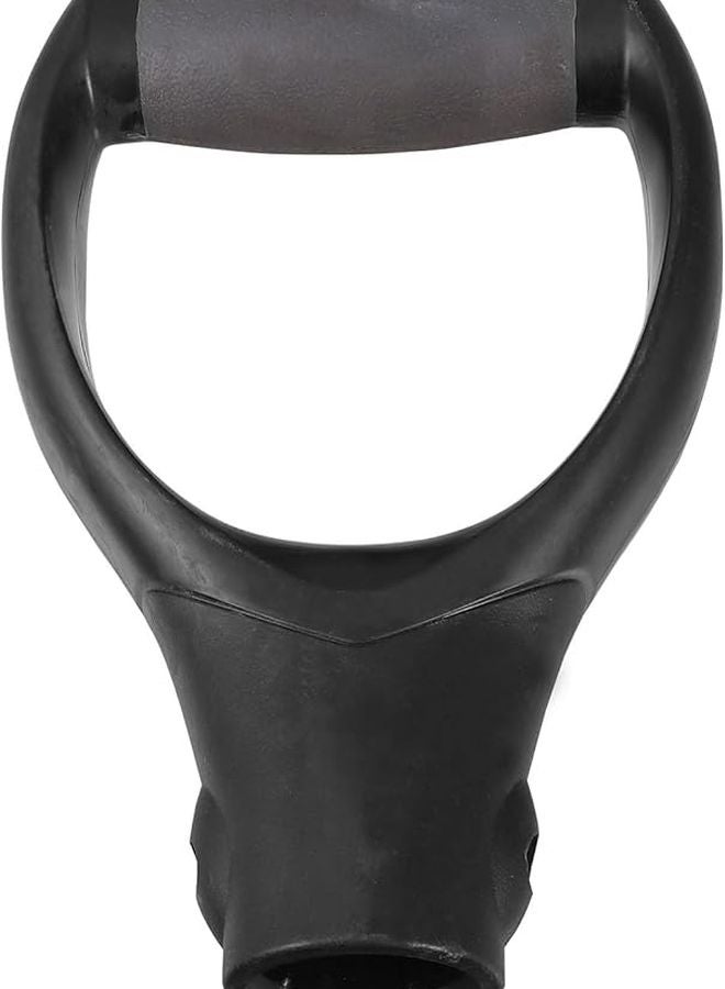 UPKOCH D Shaped Shovel Handle Plastic Grip 3 2cm Diameter Garden Tool Replacement - Image 1
